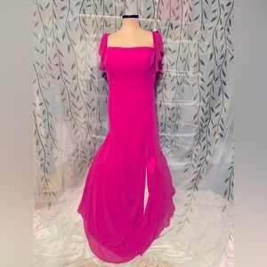 Fuschia Bridesmaid Dress